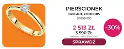 Briju Pierścionek brylant złoto 585 B0559-100 Briju oferta