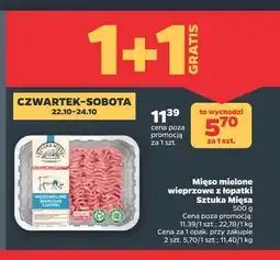 Netto Mięso mielone wieprzowe z łopatki Sztuka Mięsa oferta