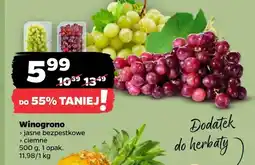 Netto Winogrona jasne bezpestkowe oferta