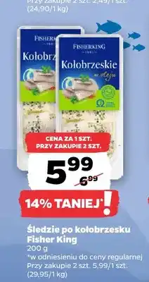 Netto Śledzie po kołobrzesku Fisher King oferta