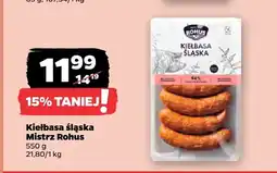 Netto Kiełbasa śląska Mistrz Rohus oferta