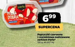 Netto Papryczki czerwone i czereśniowe nadziewane serkiem Perla oferta