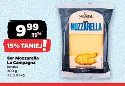 Netto Ser mozzarella La Campagna kostka oferta