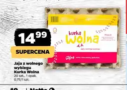 Netto Jajka kurze z wolnego wybiegu Kurka Wolna oferta