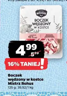 Netto Boczek wędzony w kostce Mistrz Rohus oferta