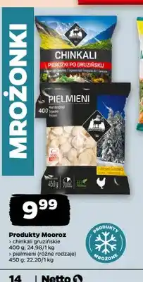 Netto Chinkali gruzińskie Mooroz oferta