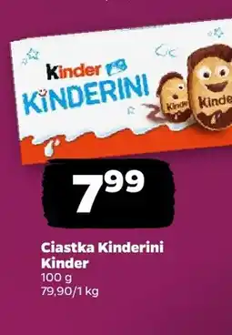 Netto Ciastka Kinderini Kinder oferta