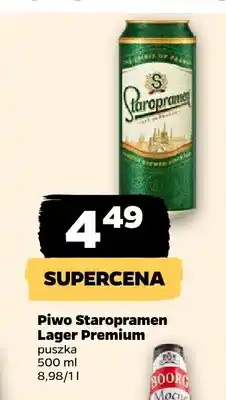 Netto Piwo Staropramen Lager Premium oferta