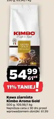 Netto Kawa ziarnista Kimbo Aroma Gold oferta