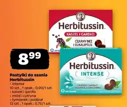 Netto Pastylki do ssania Herbitussin intense oferta