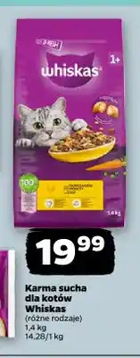 Netto Karma sucha dla kotów Whiskas oferta
