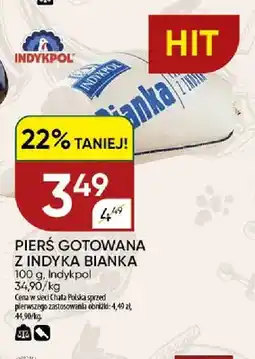 Chata Polska Pierś gotowana z indyka Bianka Indykpol oferta
