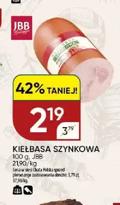 Chata Polska Kiełbasa szynkowa JBB oferta