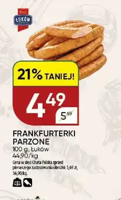 Chata Polska Frankfurterki parzone Łuków oferta