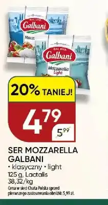 Chata Polska Ser mozzarella klasyczny Galbani oferta