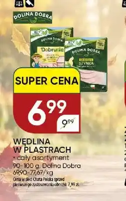 Chata Polska Wędlina w plastrach Dolina Dobra oferta