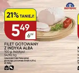 Chata Polska Filet gotowany z indyka Alba Indykpol oferta