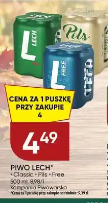 Chata Polska Piwo Lech Classic oferta