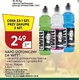 Chata Polska Napój izotoniczny Dr Witt czerwona pomarańcza oferta