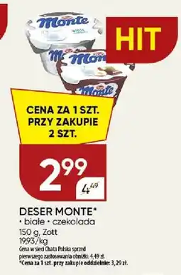 Chata Polska Deser Monte białe Zott oferta