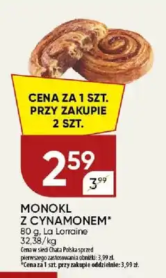 Chata Polska Monokl z cynamonem La Lorraine oferta