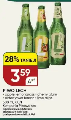 Chata Polska Piwo Lech apple lemongrass oferta