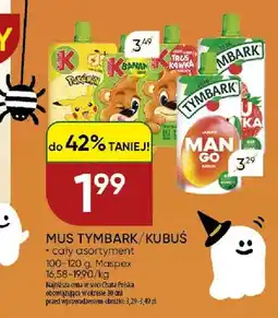 Chata Polska Mus Tymbark Kubuś oferta