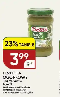 Chata Polska Przecier ogórkowy Victus oferta