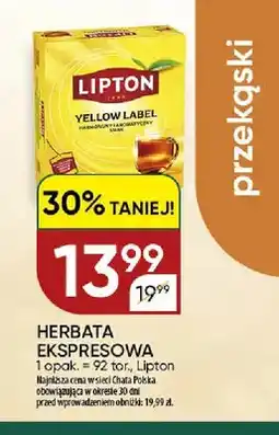 Chata Polska Herbata ekspresowa Lipton oferta