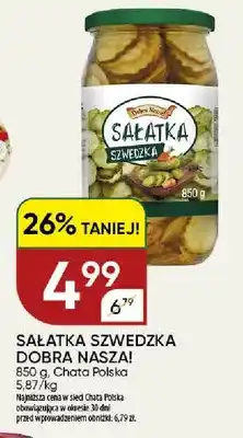 Chata Polska Sałatka szwedzka Dobra Nasza! oferta