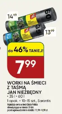 Chata Polska Worki na śmieci z taśmą Jan Niezbędny oferta