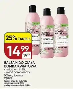 Chata Polska Balsam do ciała Bomba Kwiatowa lilia Joanna oferta