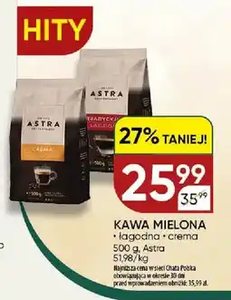 Chata Polska Kawa mielona łagodna Astra oferta
