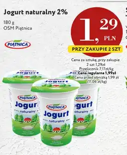 Market Point Jogurt naturalny Piątnica 2% oferta