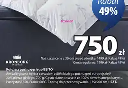 JYSK Kołdra BEERENBERG oferta