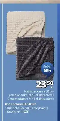 JYSK Koc z polaru Hagtorn 140x200 cm oferta