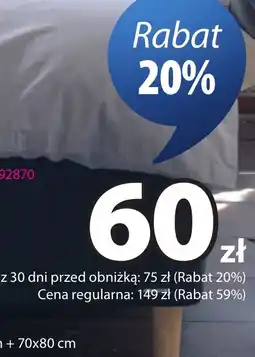 JYSK Poszewka na poduszkę INGE oferta