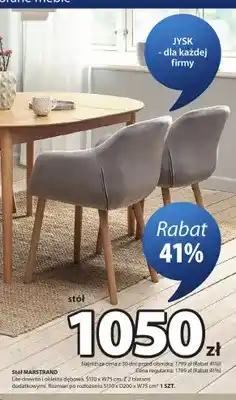 JYSK Stół Marstrand oferta