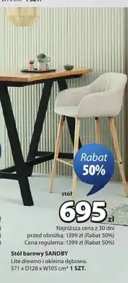 JYSK Stół barowy Sandby oferta