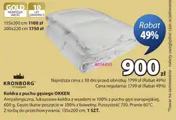 JYSK Materac piankowy WELLPUR KVITA oferta