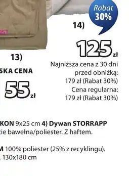 JYSK Dywan RYPESTARR oferta