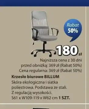 Krzesło biurowe Billum
