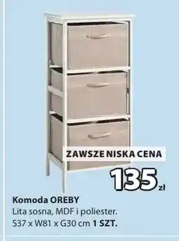 JYSK Komoda Oreby oferta