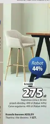 JYSK Krzesło barowe Adslev oferta
