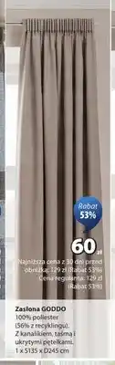 JYSK Zasłona Goddo oferta