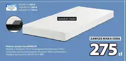 JYSK Materac sprężynowy Banelva 90x200 cm oferta