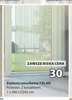 JYSK Zasłona sznurkowa Yxlan oferta