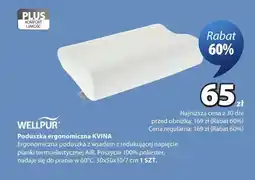 JYSK Poduszka ergonomiczna Kvina Wellpur oferta