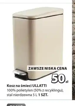 JYSK Kosz na śmieci Ullatti oferta