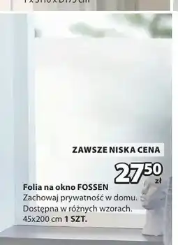 JYSK Folia na okno Fossen oferta